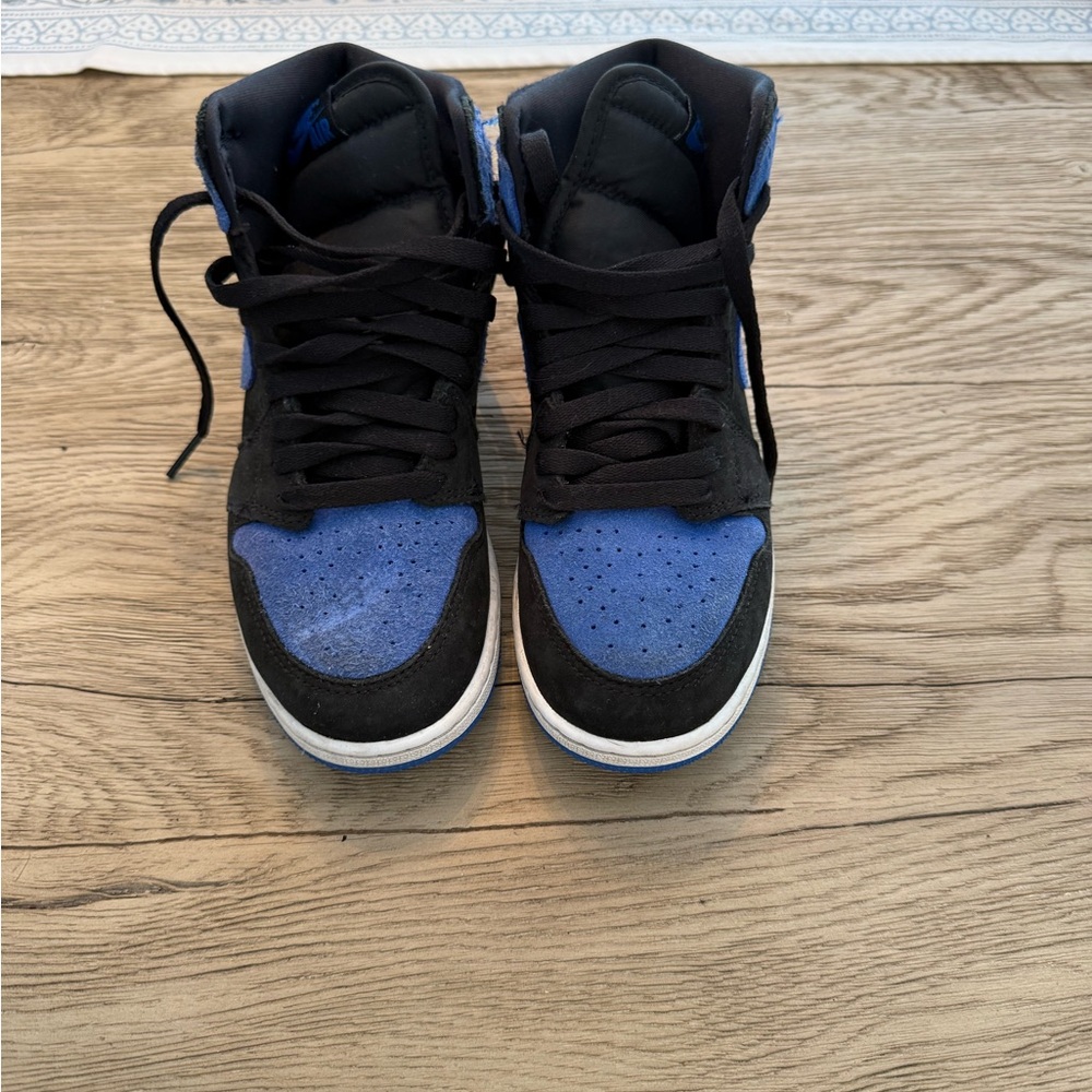 Kids Black and Blue Sneakers
